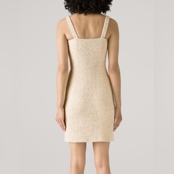 ST.JOHN BOUCLE SLUB STRETCH KNIT DRESS 👗 size 12  Brand new with tags 🏷️ - Picture 3 of 14